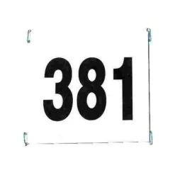 Set Of Start Numbers On Tear-Proof Paper