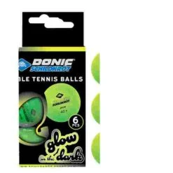 Donic Schildkröt "Glow In The Dark" Table Tennis Balls